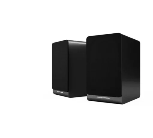 Acoustic Energy AE100 MK2 Satin Black Bookshelf Speakers Pair
