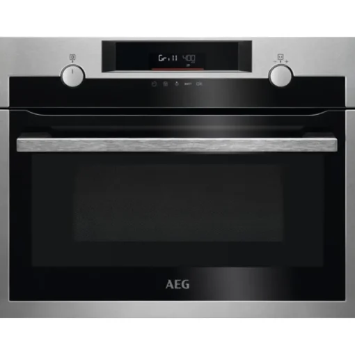 AEG 6000 Series KME525860M Solo Microwave & Grill Compact Built in Microwave Oven Stainless Steel