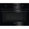 AEG 8000 Series KMK565060B Combi Quick Combination Built-In Microwave Oven in Black