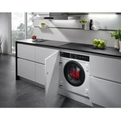 AEG 7000 Series ProSteam LF7C8636BI Integrated 8kg 1600 Spin Washing Machine