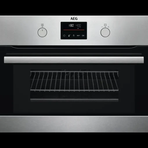 AEG 8000 Serise KMK365060M 43L Combi Quick Compact Microwave Combination Oven in Stainless Steel
