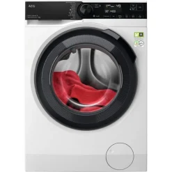 AEG LFR94846WS Series 9000 AbsoluteCare 8kg 1400 Spin Washing Machine White