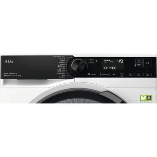 AEG LFR94946WS Series 9000 AbsoluteCare 9kg 1400 Spin Washing Machine White