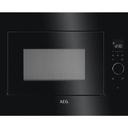 AEG MBE2658SEB 60cm Series 8000 Built In Microwave 900W 26L Black