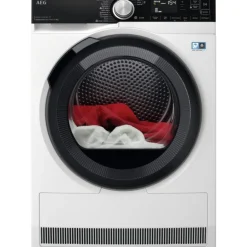 AEG TR959M6BC Series 9000 Freestanding 9kg Heat Pump Tumble Dryer White