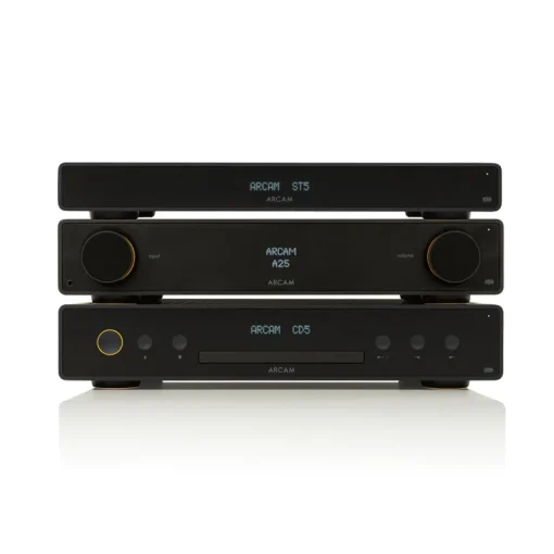Arcam Radia A25 Integrated Amp with Bluetooth with CD5 CD Player and ST5 High Resolution Streamer Package