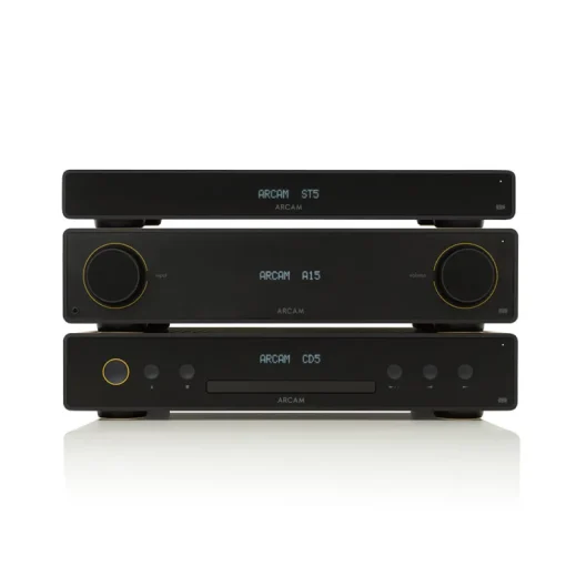 Arcam Radia A15 Integrated Amp with Bluetooth and CD5 CD Player and ST5 High Resolution Streamer Package