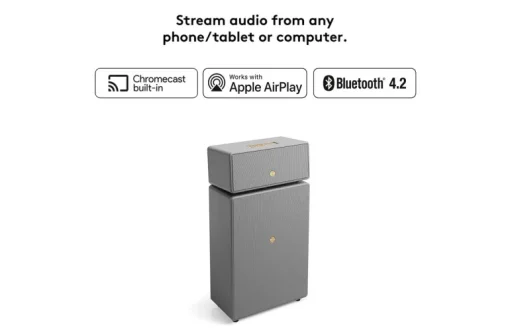 Audio Pro Drumfire II Wireless Multi Room Speaker Grey