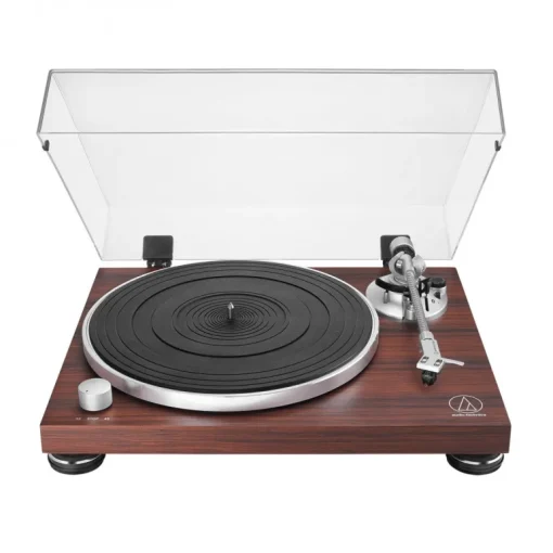 Audio Technica ATLPW50BTRW Turntable Bluetooth Manual Belt Drive Wood Base Rosewood Ex-Display Clearance