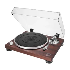 Audio Technica ATLPW50BTRW Turntable Bluetooth Manual Belt Drive Wood Base Rosewood