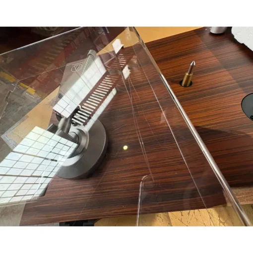Audio Technica ATLPW50BTRW Turntable Bluetooth Manual Belt Drive Wood Base Rosewood Ex-Display Clearance