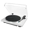 Audio Technica AT-LP70XBT Fully Automatic Bluetooth Wireless Belt Drive Turntable White Silver