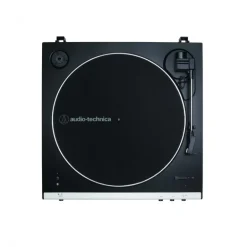 Audio Technica ATLP60XBT Fully Automatic Bluetooth Wireless Turntable White with AT-SP3X Powered Bookshelf Speakers HiFi Package