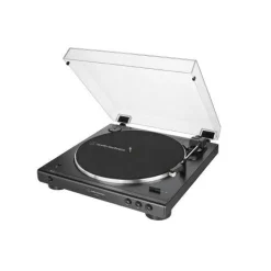Audio Technica ATLP60XBTBK Fully Automatic Bluetooth Wireless Belt-Drive Stereo Turntable in Black