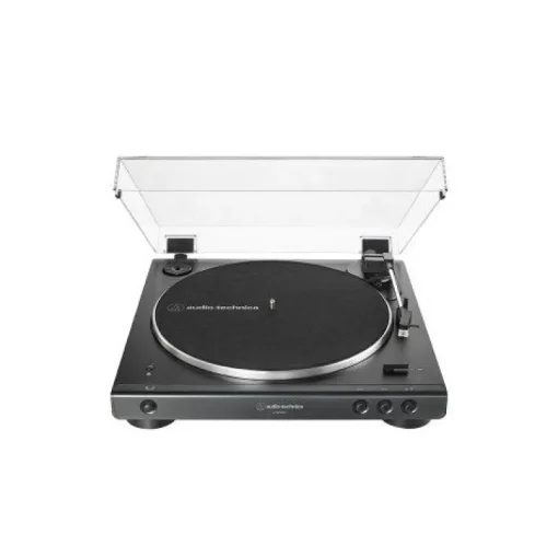 Audio Technica ATLP60XBTBK Fully Automatic Bluetooth Wireless Belt-Drive Stereo Turntable in Black