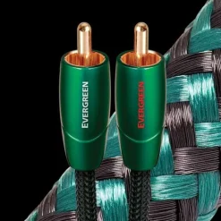 AudioQuest Evergreen 3M Male RCA to RCA Analog Audio Interconnect Cable
