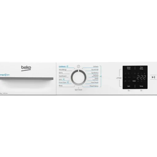 Beko BMN3WT3841W 8kg 1400 Spin Washing Machine White