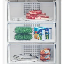 Beko CCFM4582S Frost Free Fridge Freezer Silver
