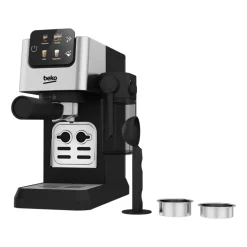 Beko CEP5304X CaffeExperto Semi Automatic Espresso Coffee Machine with Integrated Milk Jug Silver