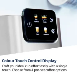 Beko CEP5304X CaffeExperto Semi Automatic Espresso Coffee Machine with Integrated Milk Jug Silver