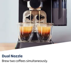 Beko CEP5304X CaffeExperto Semi Automatic Espresso Coffee Machine with Integrated Milk Jug Silver