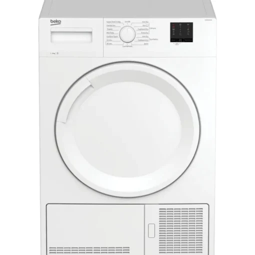 Beko DTKCE90021W 9kg Condenser Tumble Dryer with Sensor Programmes White