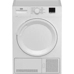 Beko DTLCE80051W 8kg Condenser Tumble Dryer with Sensor Programmes White