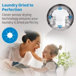 Beko DTLCE80051W 8kg Condenser Tumble Dryer with Sensor Programmes White