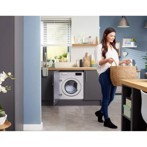 Beko WTIK74151F 7kg 1400rpm Integrated RecycledTub™ Washing Machine - White