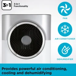 Black+Decker BXAC40008GB 12000 BTU Portable Air Conditioner