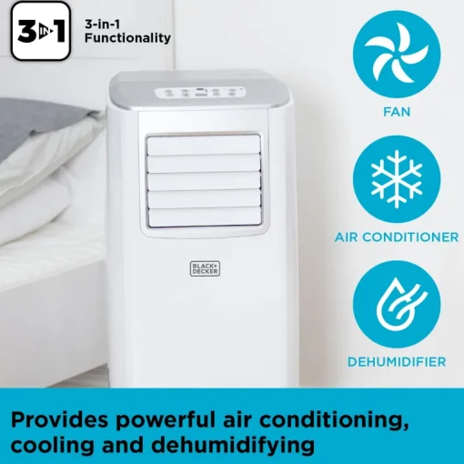 Black+Decker BXAC40005GB 7000 BTU Portable Air Conditioner