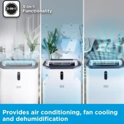 Black+Decker BXAC40018GB 16000 BTU Portable Smart Air Conditioner