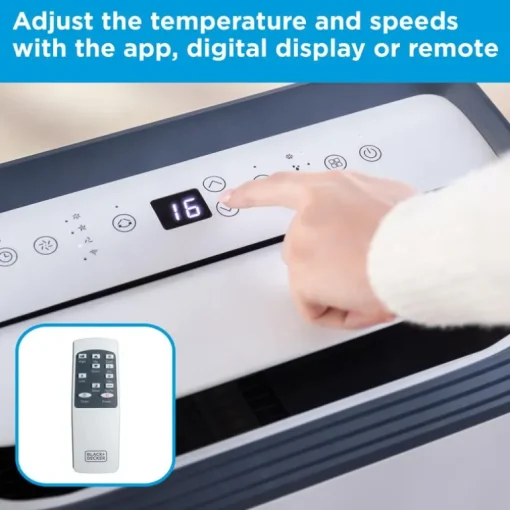 Black+Decker BXAC40018GB 16000 BTU Portable Smart Air Conditioner