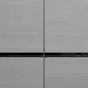 Blomberg KQD114VPX American Style Fridge Freezer Stainless Steel