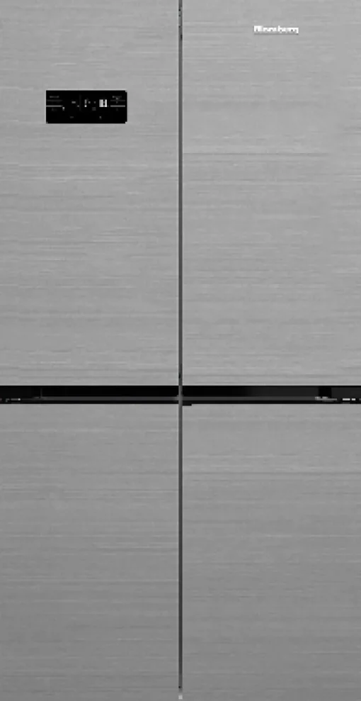 Blomberg KQD114VPX American Style Fridge Freezer Stainless Steel