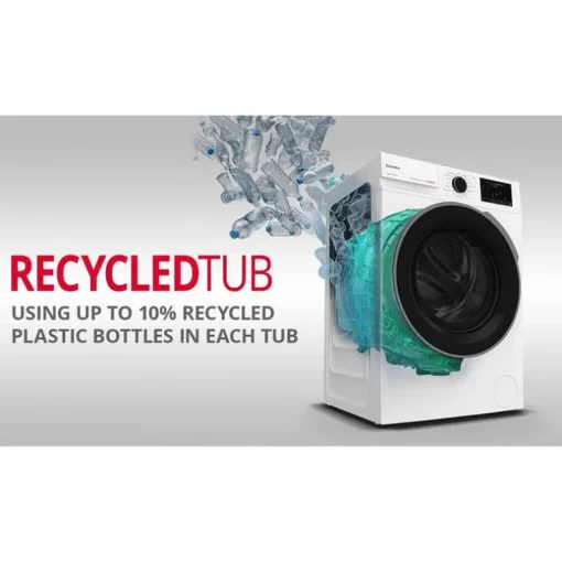 Blomberg LRI1854110 8kg+5kg 1400 Spin Built In Washer Dryer White