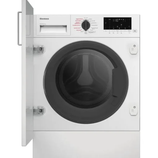 Blomberg LRI1854110 8kg+5kg 1400 Spin Built In Washer Dryer White