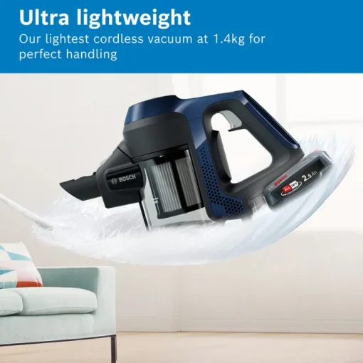 Bosch BBS611GBKIT Unlimited Serie 6 ProClean Cordless Cleaner Plus Additional Battery