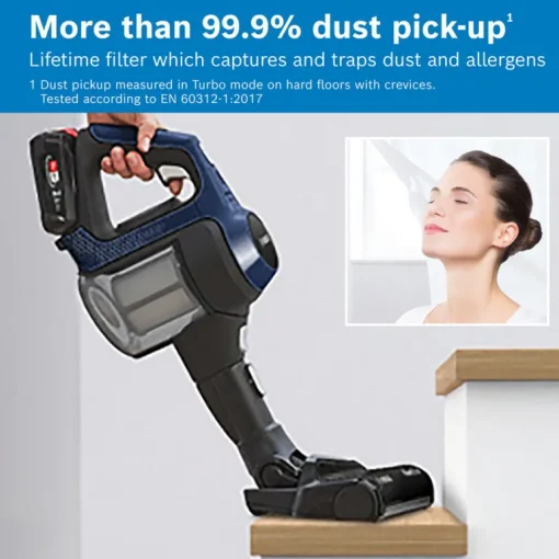 Bosch BBS611GBKIT Unlimited Serie 6 ProClean Cordless Cleaner Plus Additional Battery