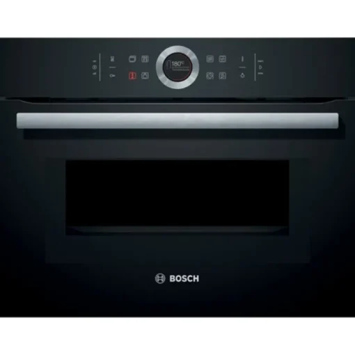 Bosch CMG633BB1B Serie 8 Built-in compact oven with microwave function 60 x 45 cm Black