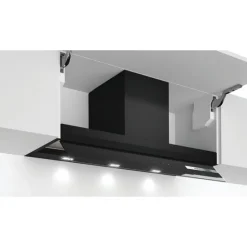 Bosch DBB97AM60B Serie 6 Integrated Design Hood 90 cm clear glass black printed