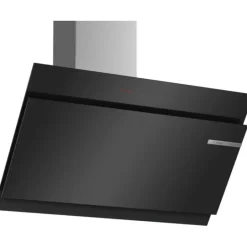 Bosch DWK97JQ60B Serie 6 Wall-mounted cooker hood 90 cm clear glass black