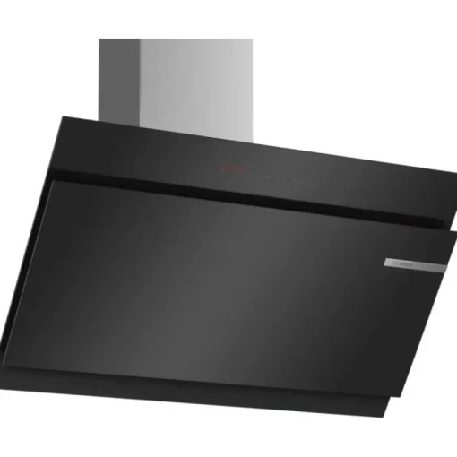 Bosch DWK97JQ60B Serie 6 Wall-mounted cooker hood 90 cm clear glass black