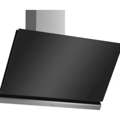 Bosch DWK98PR60B Serie 8 Wall-mounted cooker hood 90 cm clear glass black