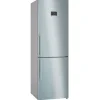 Bosch KGN367ICTG Serie 4 Free-standing fridge-freezer with freezer at bottom 186 x 60 cm Inox-easyclean