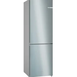 Bosch KGN362IDFG Serie 4 Free-standing fridge-freezer with freezer at bottom 186 x 60 cm Inox-easyclean