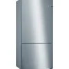 Bosch KGN864IFA Serie 4 Free-standing fridge-freezer with freezer at bottom 186 x 86 cm Inox-easyclean