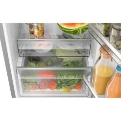 Bosch KGN392LBFG Series 4 Freestanding Frost Free Fridge Freezer Stainless Steel