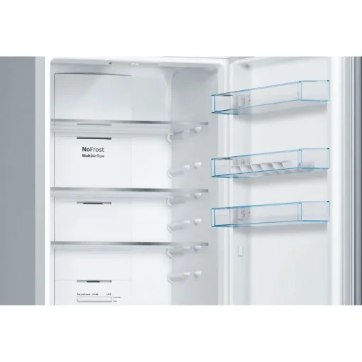Bosch KGN392LEBG 60cm Series 4 Total No Frost Fridge Freezer Stainless Steel