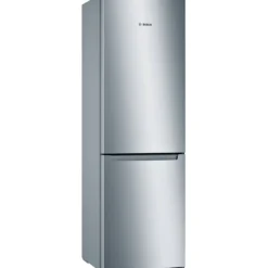 Bosch KGN33NLEAG Serie 2 Free-standing fridge-freezer with freezer at bottom 176 x 60 cm Inox-look